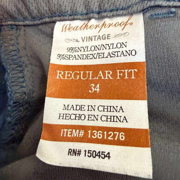 Weatherproof Men's Blue Cargo Shorts - Picture 5 of 5